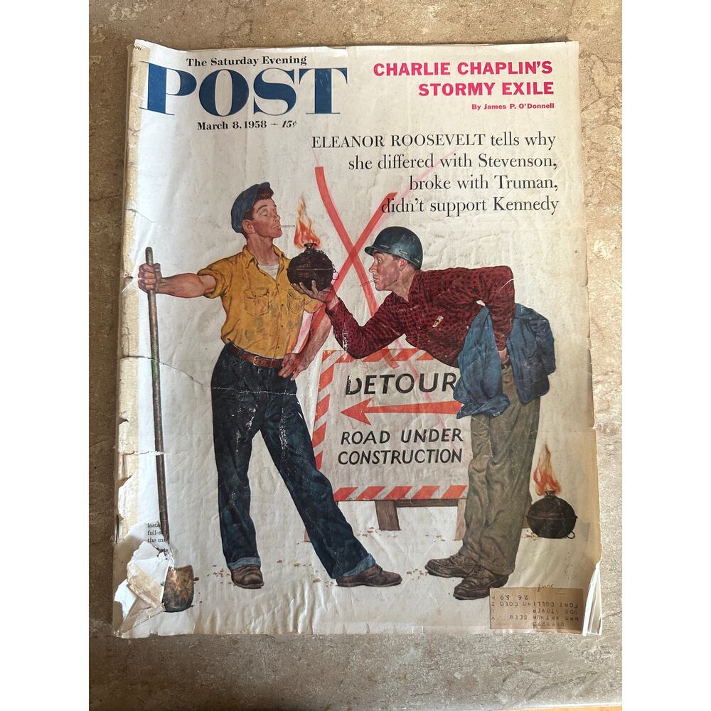 The Saturday Evening Post March 8, 1958